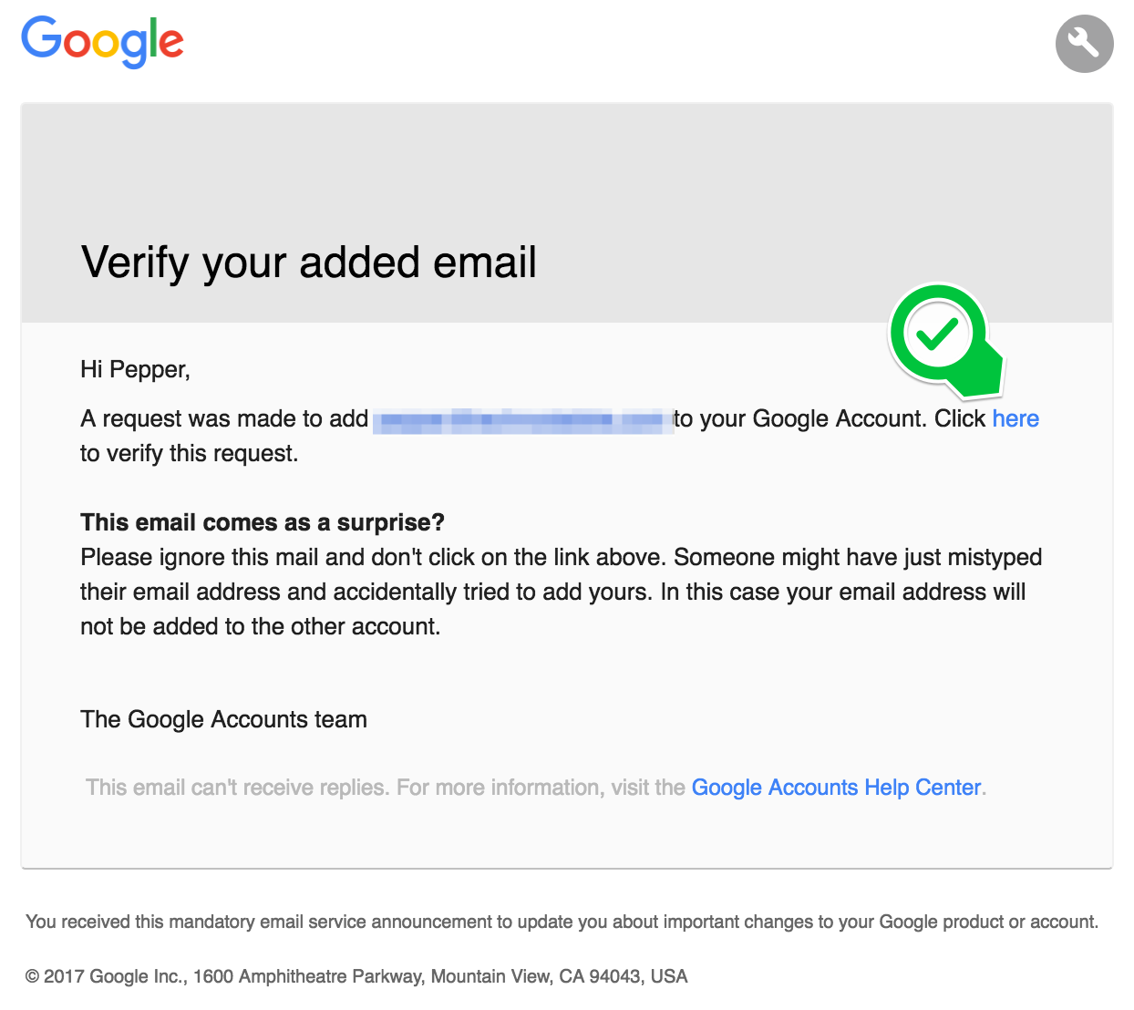 verify email validity
